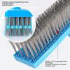 Stainless Steel Deck Scrub Brush Heavy Duty Heavy Duty Wire Brush Floor Wire Brush  Floor Cleaning
