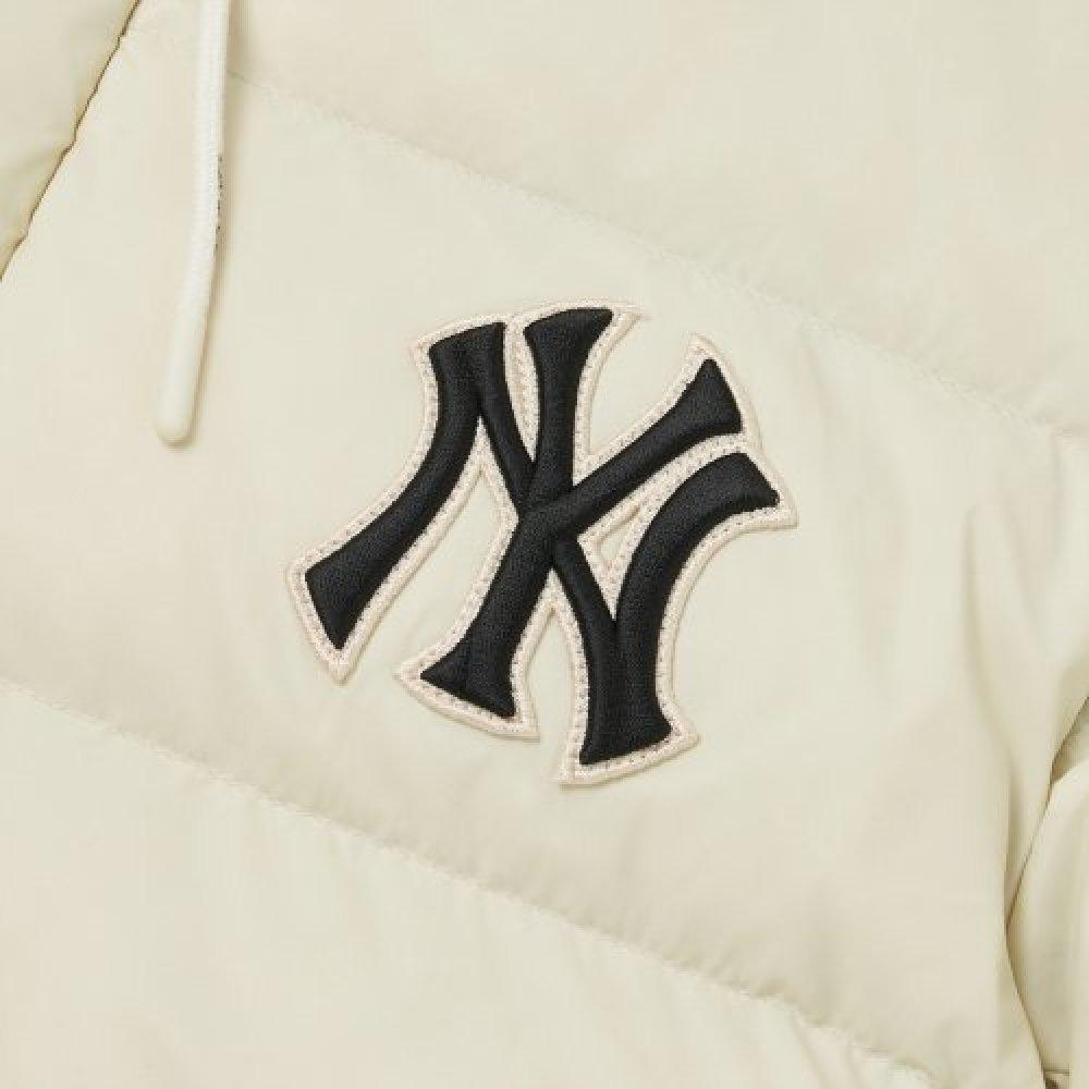 Новая пуховая куртка MLB New York Yankees длинная унисекс белая 3ADJB0326-50CRS