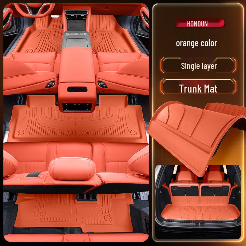 BYD Tang L 2025 ТПЭ Коврики в салон для нового электромобиля DM
