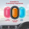 Godrej Aer O Hanging Car Air Freshener Gel Pack of 2 – Cool Aqua Scent Long-Lasting Spill-Proof Car Fragrance 7.5g
