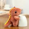 1Pcs Cute Dinosaur Plush Toy Doll Pendant Keychain Portable Plush Toy Doll Keychain Bag Pendant