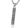 Vintage Gothic Necklace, Men'S Student Personality Hip Hop Titanium Steel Pendant Necklace