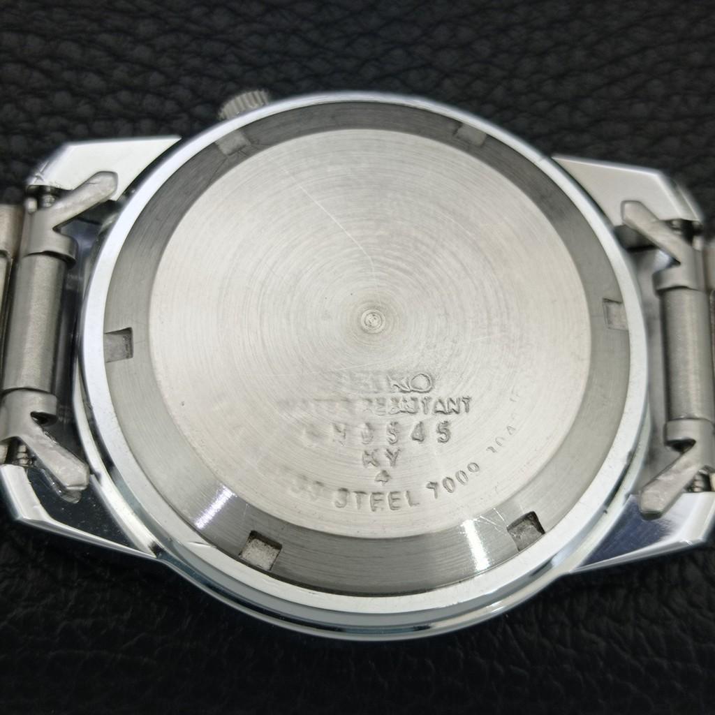 АВТОМАТИЧЕСКИЕ ВИНТАЖНЫЕ ВОССТАНОВЛЕННЫЕ МУЖСКИЕ ЧАСЫ SEIKO 5 ЯПОНИЯ КОРИЧНЕВЫЙ ЦИФЕРБЛАТ a445918-1
