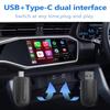 Wireless CarPlay USB Type-C 2 In 1 Wireless Car Adapter Support For Android Auto OEM Universal Bluetooth CarPlay Plug and Play