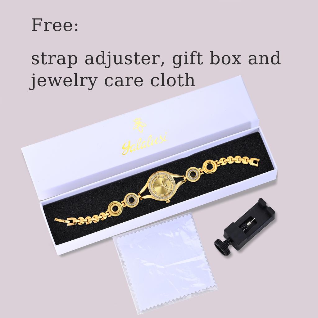 Women's Water-Resistant Quartz Watches: Stylish and Elegant Bracelet Watches – Perfect Gifts Reloj Mujer Watch for Ladies Girl