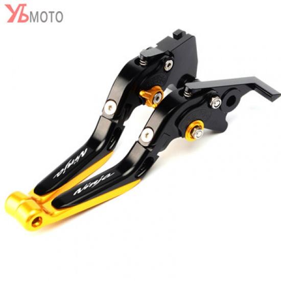 Мотоциклетные складные выдвижные тормозные рычаги с ЧПУ для KAWASAKI NINJA 300 300R 250R Z300 Z250SL NINJA250R