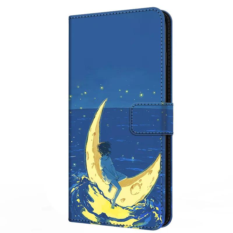 Магнитный кошелек для Honor X6A X6C X6B Кожаный чехол-книжка Защитный Люксовый Чехол-книжка для Huawei Honor X6 A B C Цветок Coque Funda