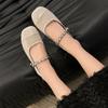 Fashion Hot Selling Retro Woman Shoes Ballet Flats Elegant Slip-on Female Footwear Ballerinas Boat Slip On Mary Janes Shoes Woman Flats