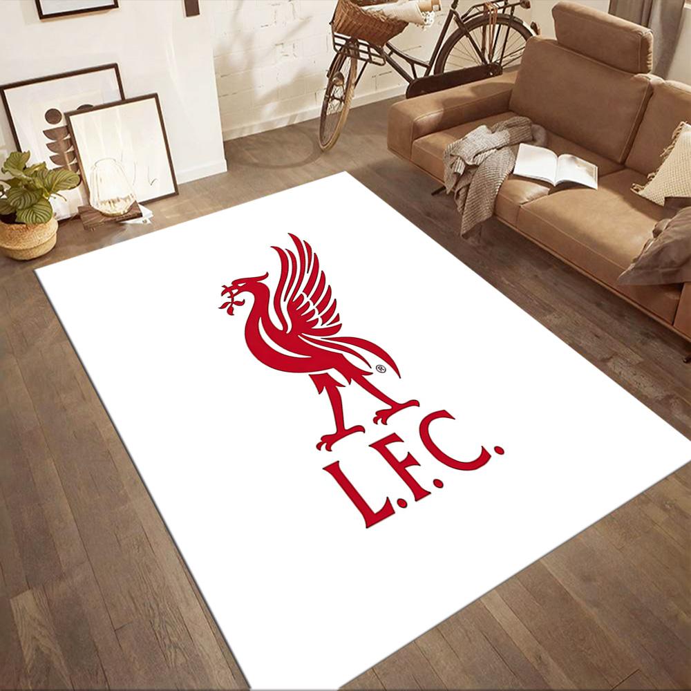 Liverpool Football Club Floor Rug Office Rug Design For Dormitory Hallway Outdoor Game Room Antislip Rug Office Home Decor