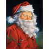 5D полная круглая алмазная живопись, вышивка Санта-Клаусом, Рождественская картина из горного хрусталя, подарок ручной работы 30x40 см/12x16 дюймов