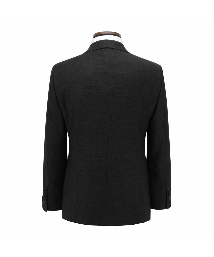 BRENTWOOD [Selection] Wool/Silk Classic Suit Jacket - Dark Grey Brfba26511Gyd
