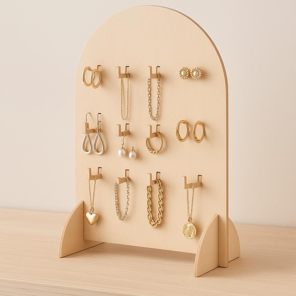 Arch Earring Display Rack Detachable Ring Holder Bracelet Organizer Rack Trade Show