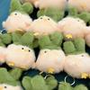 11cm Creative Mini Garlic Bird Plush Pendant Doll Toys  Anime Card Captor Doll Cute Soft Stuffed Keychain Kids Gift Decor