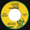 7-дюймовая пластинка DEVON SCOTT - Ghetto Cry / Version CGI7024 Green Farm 1991 UK Регги, Ска и Даб