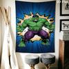 Green Hulk Power Unleashed Bedding 1 Duvet Cover 2 Pillowcase Without Core Bedding Set Christmas Birthday Gift Soft And Comfortable