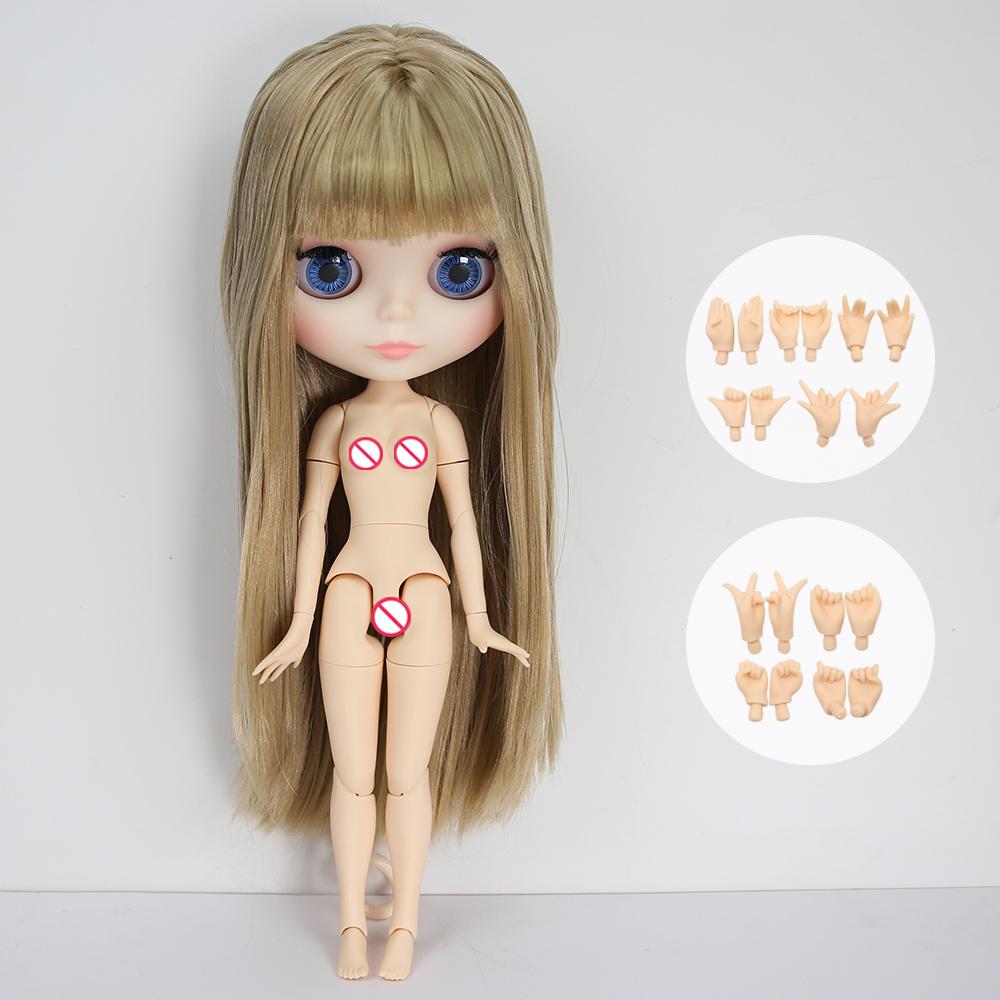 ICY DBS Кукла Блайз Шарнирное тело 30 см BJD Игрушка Белое глянцевое лицо и матовое лицо с дополнительными руками AB и панелью 1/6 DIY Модная кукла