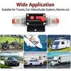 30A Circuit Breaker Car Fuse Holder 30 Amp With Manual Reset For Car Radio Video Motor Boat Truck Car Waterproof Fuse Holder 12V-48V Dc
