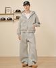 TAKEASY Neoprene Curved Sweatpants (Melange Grey)