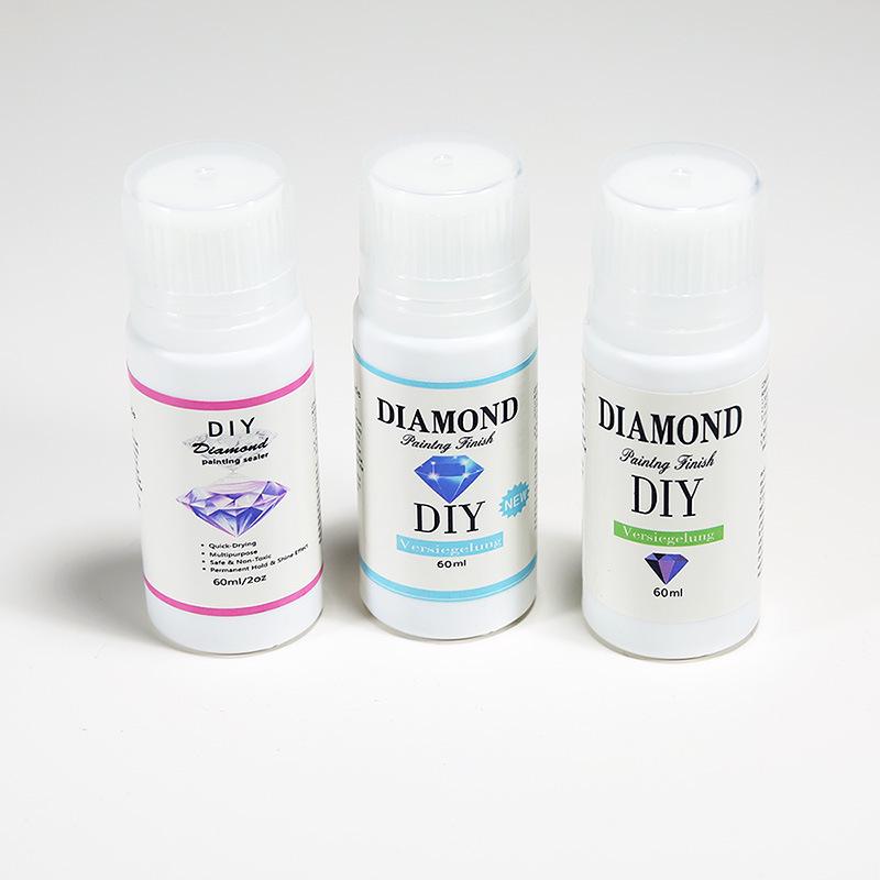 60 мл клей-герметик для алмазной живописи: Защитный отбеливатель против линьки для вышивки своими руками