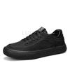 Casual Shoes Sneakers Canvas Shoes Casual Shoes Pure Black Wear-resistant Thick Sole Versatile Breathable Casual Work Shoes