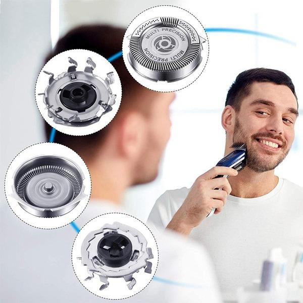 SH50 Replacement Heads for Philips Norelco Shavers Series 5000, AquaTouch, PowerTouch, 9 Pack Blades ..