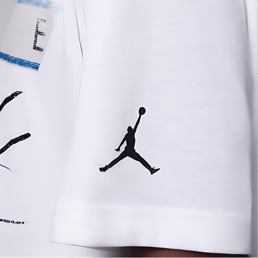 Jordan Kids T Shirts Crew Neck Moderate HM4742-100