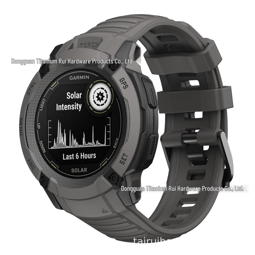 Garmin Instinct 2X Silicone Quick Release Sport Band Replacement