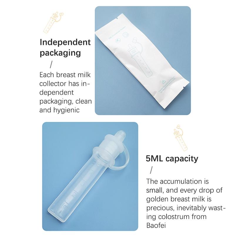 Сборщик молозива Сбор грудного молока для детского вскармливания и лекарств Многоразовое устройство для грудного вскармливания