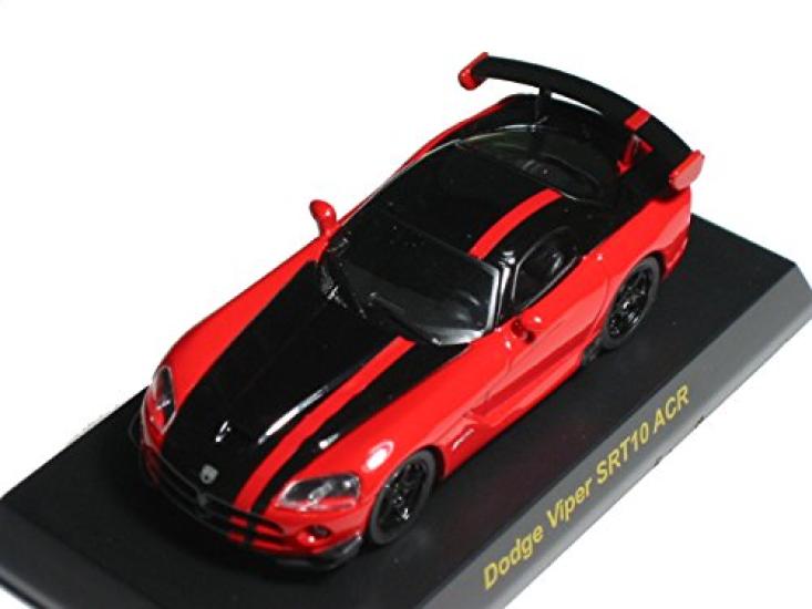 Kyosho 1/64 USA Sports Car Mini Car Collection 2 Dodge Viper SRT10 ACR Red