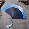 Gradient Color Retro Hand Fan Portable Dance Fan Chinese Style Bamboo Folding Fan  Gift Giving