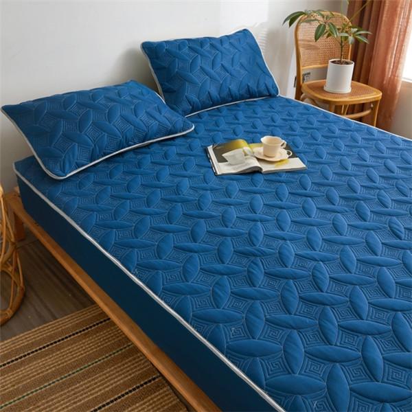Cotton Winter Warm Thicken Sheet Bed Fitted Sheet Bedcover Printing Bed Mattress Cover Protector Sheet No Pillowcase