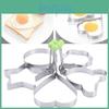 Thickened Stainless Steel Egg Mold Heart Star Shapes Ideal For Baking And Frying