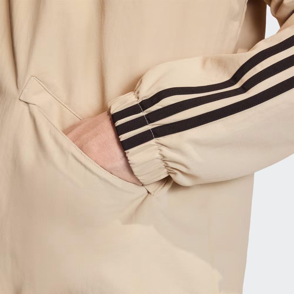 adidas Оригиналы Adicolor Однотонная Свободная На Пуговицах Куртка с Длинным Рукавом Мужские Куртки KE3597