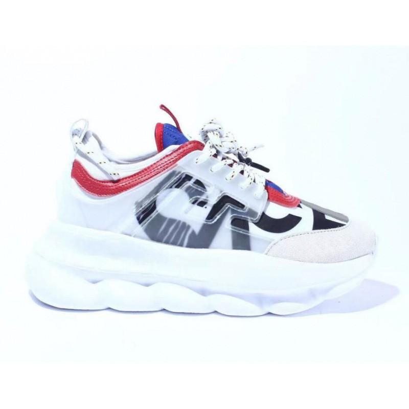 Z Chain Chunky Sneakers Men Women Lightweight Breathable Casual Running Shoes With Thick Sole Height Increase
