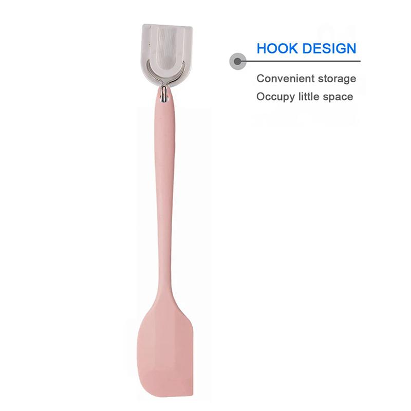 Силиконовая лопатка для крема, термостойкая, антипригарная, идеально подходит для приготовления пищи, выпечки и перемешивания, кухонный инструмент пищевого класса