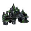 Aquarium Decoration Rockery Fishes Tank Landscape Ornament Shelter Resin Multiuse Artificial