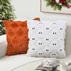 1Pc Halloween Decorations Home Decor Pillowcase Pumpkin Ghost Fall Couch Pillow Covers for Sofa Bedroom Dorm Apartment Farmhous