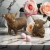 Декор для рабочего стола, смола, статуэтка быка, украшение, праздничное украшение