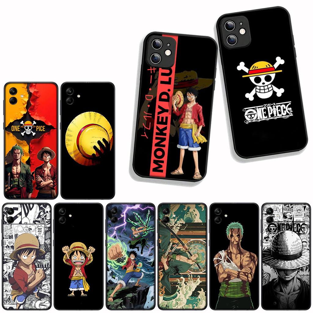 for Motorola Moto G54 G05 G24 G55 G75 G9 G85 G15 G57 G86 Power Edge 50 30 Ultra Fusion neo Pro Case ONE PIECE Zoro Luffy Anime