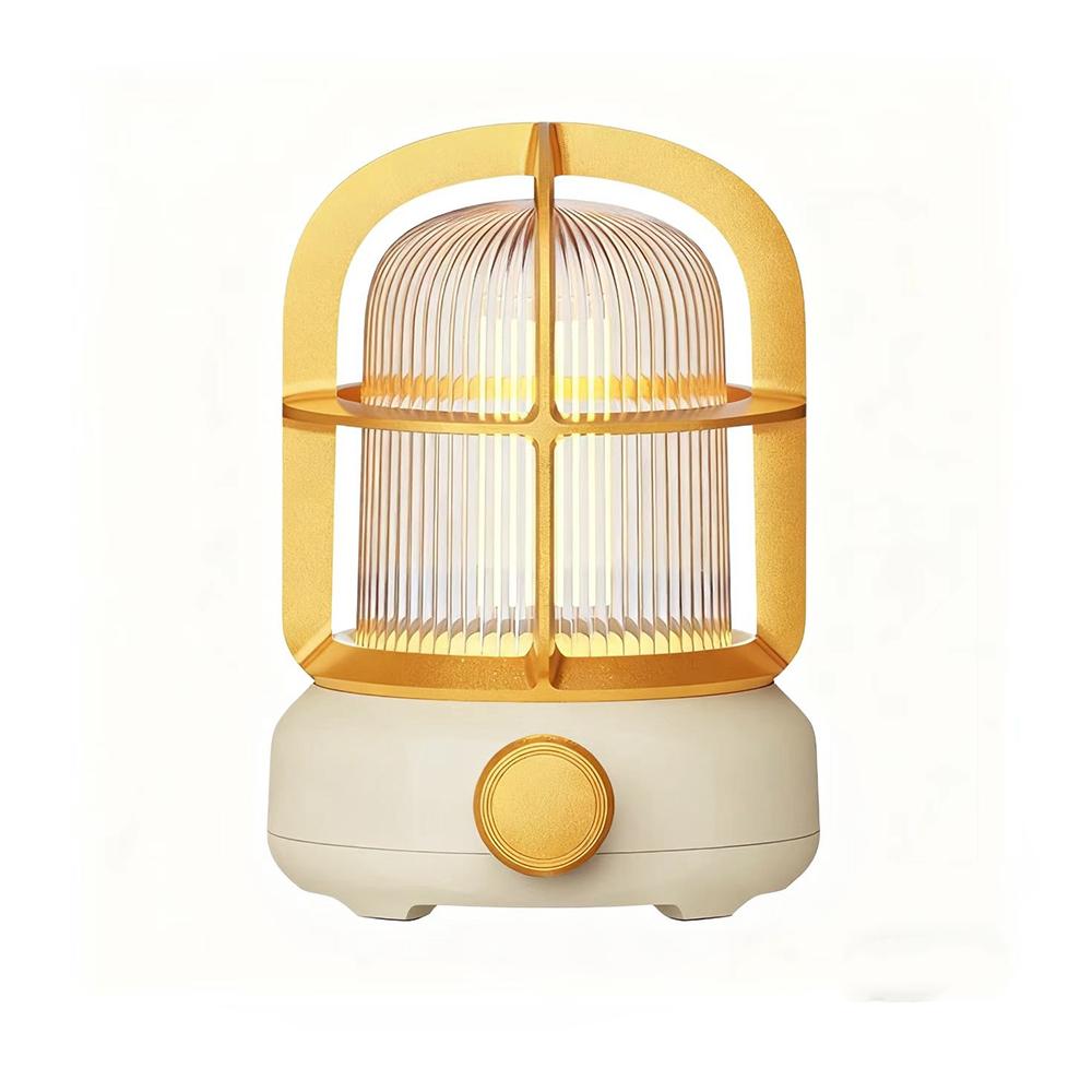 Creative Retro Bulkhead Night Light With Rechargeable For Bedroom Christmas Warm Atmosphere Decoration Light For Camping Party