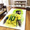Neymar Jr Carpet Rug for Living Room Bedroom Home Sofa Decoration,Kids play Non-slip Floor Mat