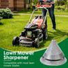 Mower Balancer For Balances Blades After Sharpening, Metal Material Design Lawnmower Accessories, Compatible With Most Lawnmower Blades