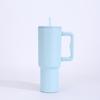 Third-Gen 40oz Stainless Steel Insulated Cup with Portable Handle and Straw
