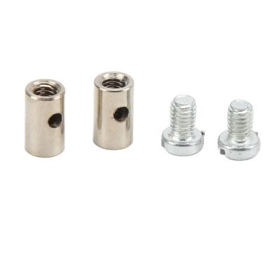 6 мм 0,2 дюйма беспаечный ниппель кабеля универсальный металлический тормозной шланг дроссельный наконечник для автомобиля мотоцикла