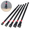 150 mm Length Magnetic Long Nut Driver Hexagon Socket Wrench  Impact Drill Use