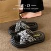 Slippers Outer Wear Summer Women's New Platform Sandals Pregnant Women Fashion Versatile High Sense One Word
