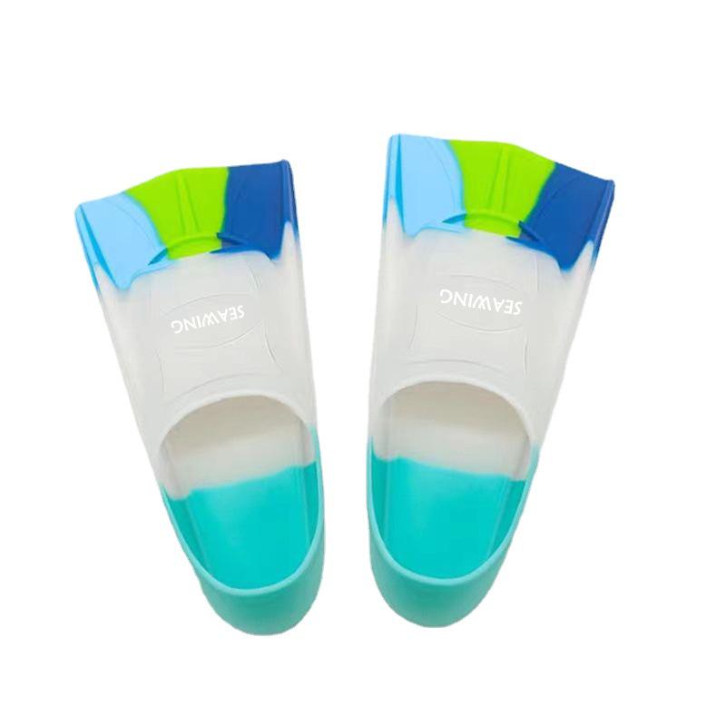 Силиконовые ласты для обучения плаванию для детей и взрослых – Короткие ласты для дайвинга