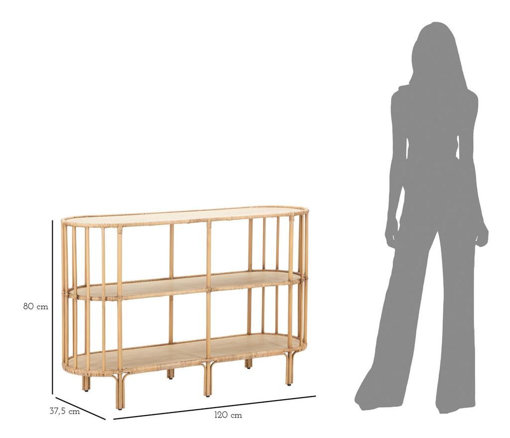 Консоль Панама 3 полки см 120X37,5X80