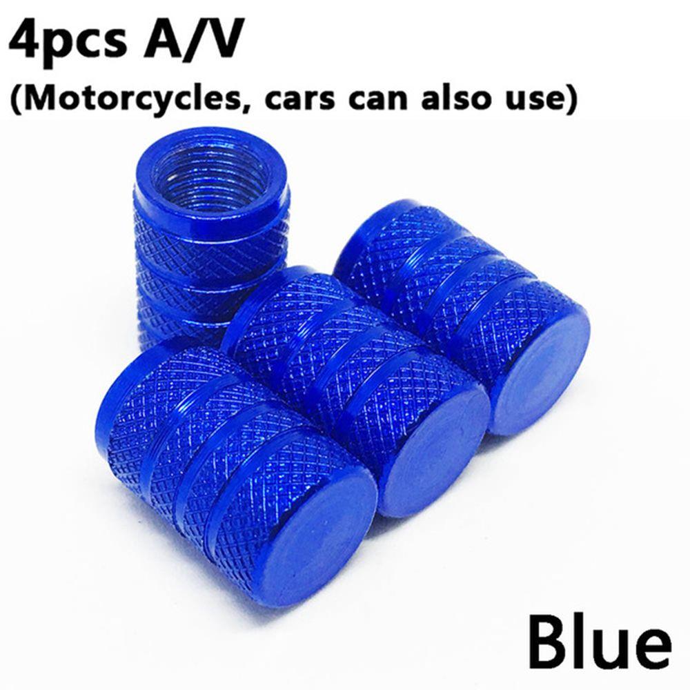 4pcs Car Bike Accessories Tube Bicycle Valve Caps Valve Cover Tyre Air Caps Car Wheel Tire Valves