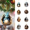 New Christmas Dragon Egg Car Ornament Cartoon Style Acrylic/glass Material Interior Decoration